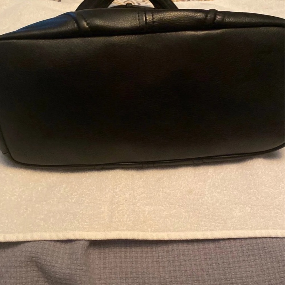 Black leather purse - Picture 4 of 9